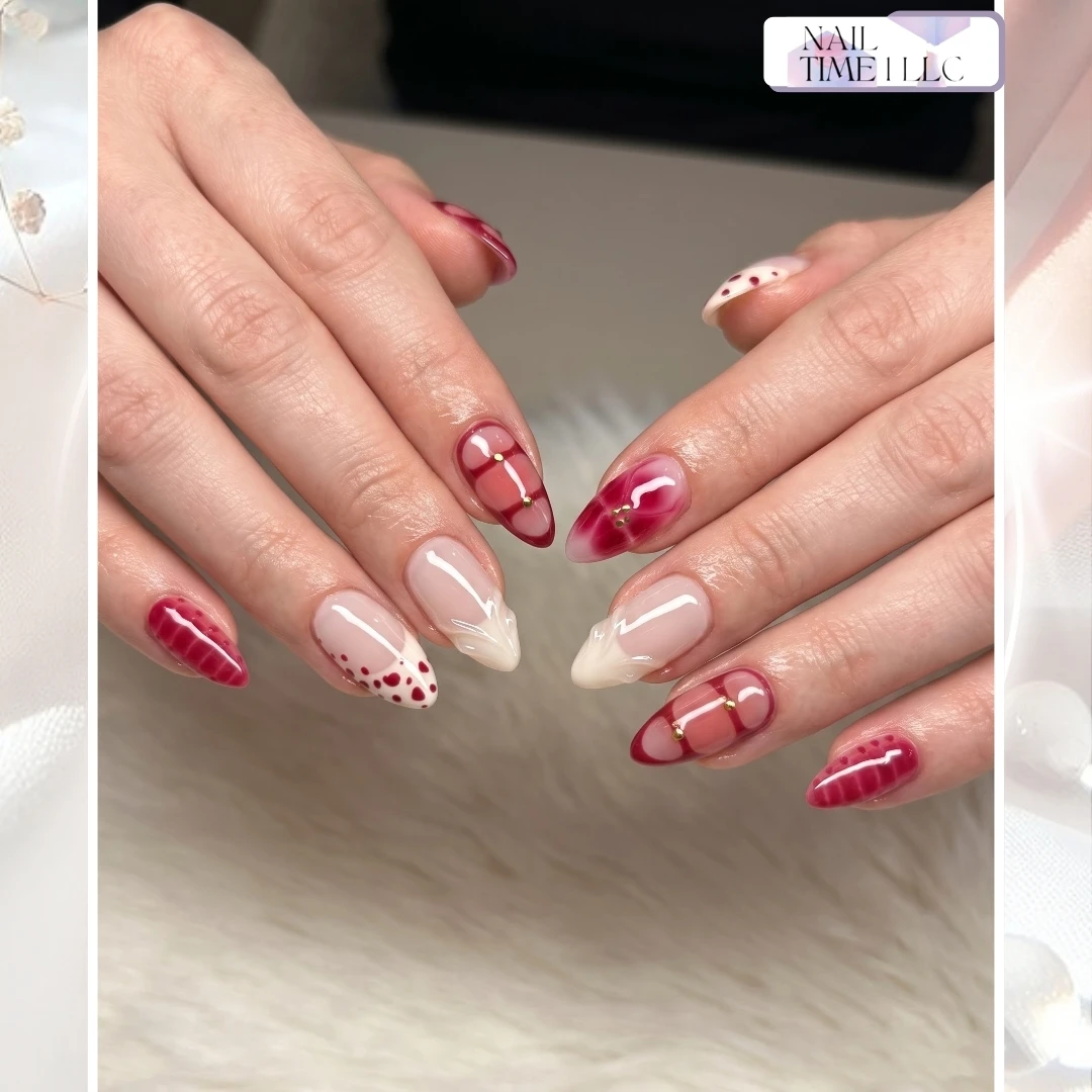 Ladies nails art